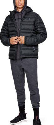 Under Armour Mens Armour Down Hooded Jacket